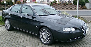 Размер колёс на Alfa Romeo 166 2002 Подбор шин на Alfa Romeo 166 2002