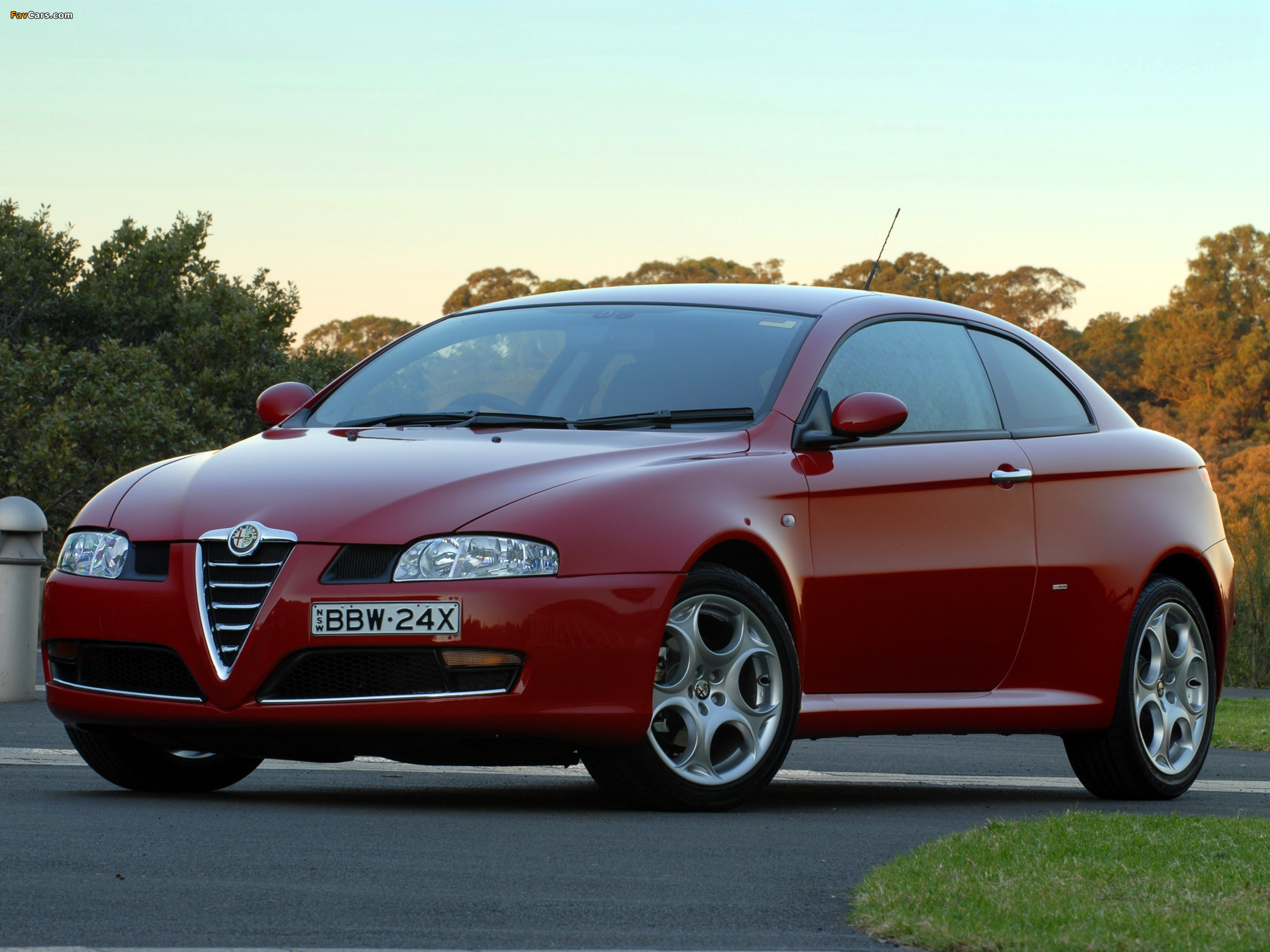 Размер колёс на Alfa Romeo GT 2010 Подбор шин на Alfa Romeo GT 2010