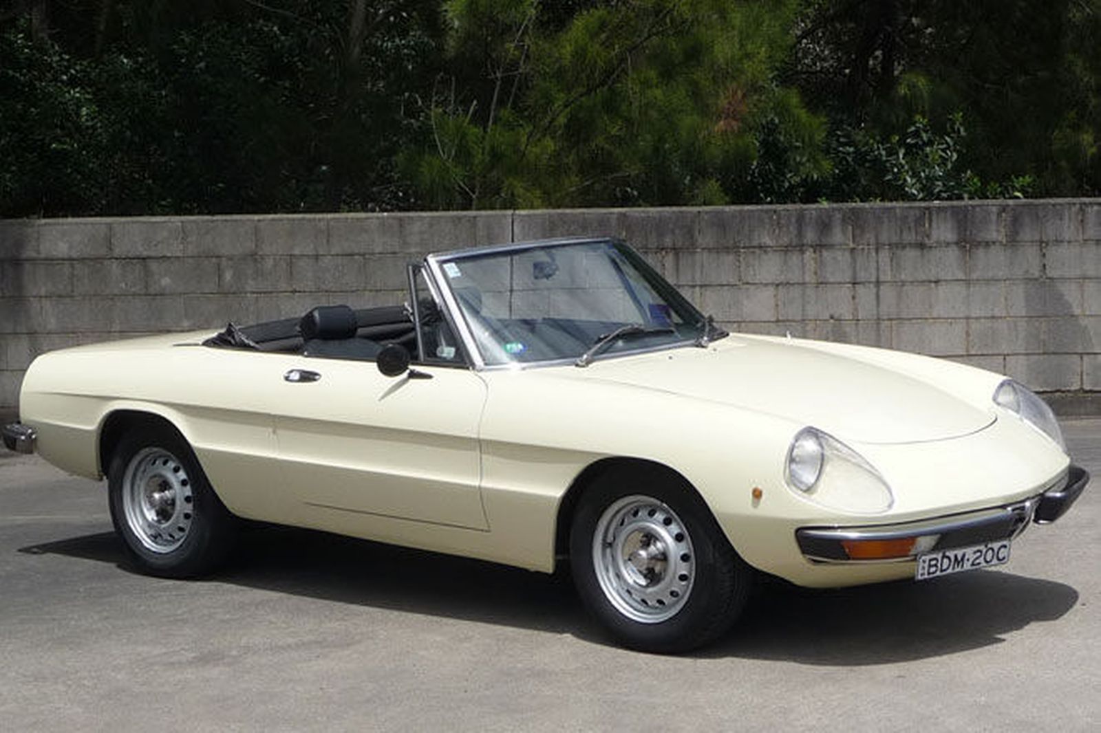 Размер колёс на Alfa Romeo Spider 1975 Подбор шин на Alfa Romeo Spider 1975