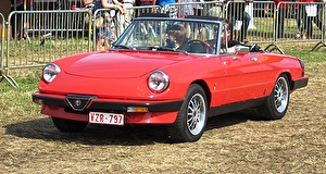 Размер колёс на Alfa Romeo Spider 1985 Подбор шин на Alfa Romeo Spider 1985