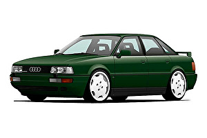 Размер колёс на Audi 90 1987 Подбор шин на Audi 90 1987