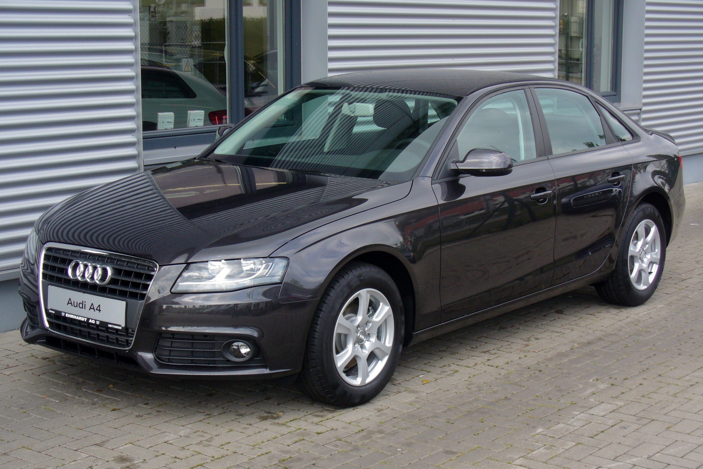 Размер колёс на Audi A4 2008 Подбор шин на Audi A4 2008