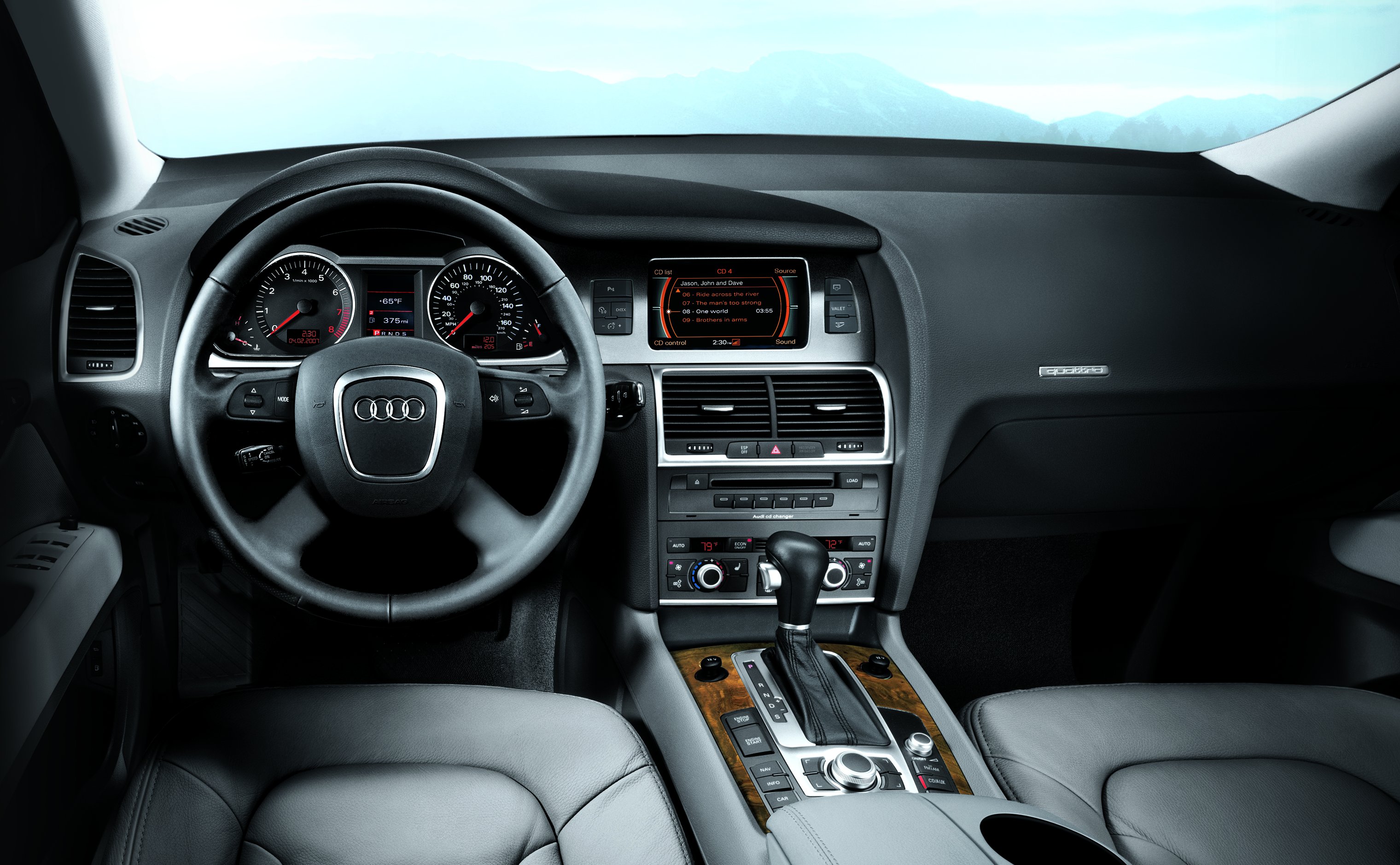 Размер колёс на Audi Q7 2008 Подбор шин на Audi Q7 2008