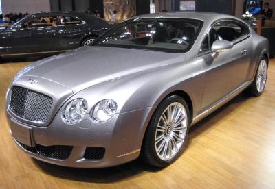 Размер колёс на Bentley Continental 2008 Подбор шин на Bentley Continental 2008