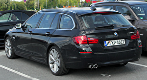 Размер колёс на BMW 5 (F10, F11) 2010 Подбор шин на BMW 5 (F10, F11) 2010