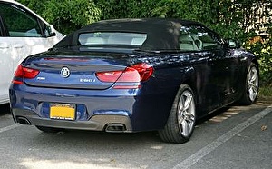 Размер колёс на BMW 6 (F12, F13) 2014 Подбор шин на BMW 6 (F12, F13) 2014