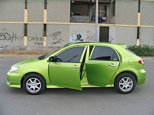 Размер колёс на BYD F3 R 2009 Подбор шин на BYD F3 R 2009