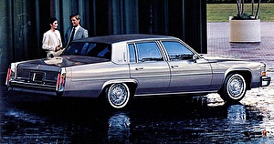 Размер колёс на Cadillac DeVille 1984 Подбор шин на Cadillac DeVille 1984