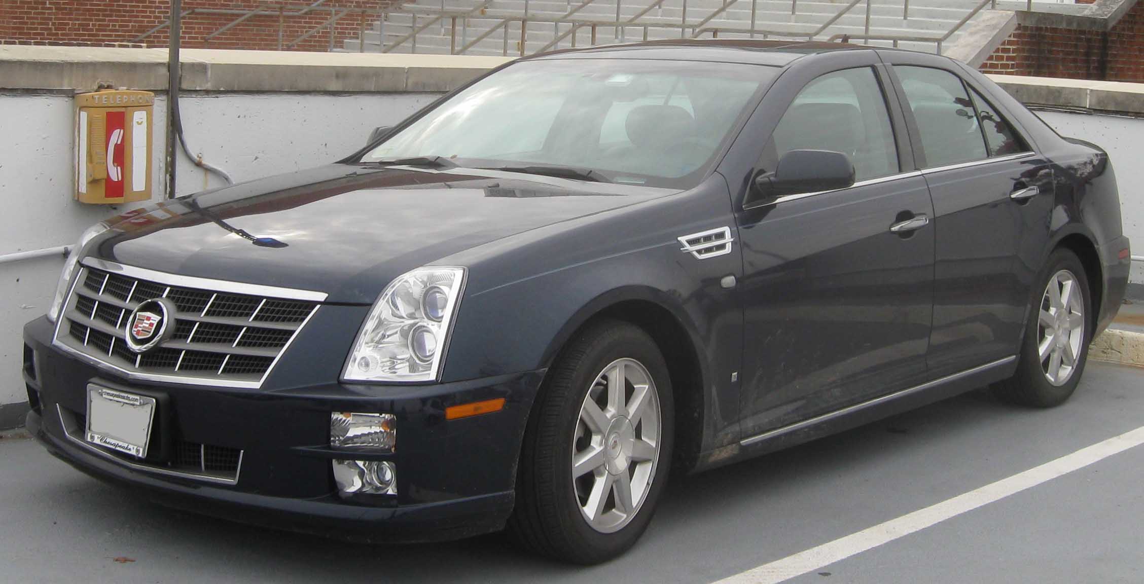 Размер колёс на Cadillac STS 2008 Подбор шин на Cadillac STS 2008