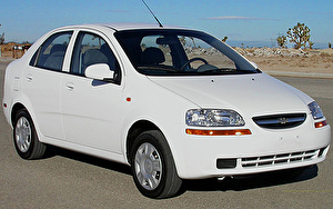 Размер колёс на Chevrolet Aveo 2004 Подбор шин на Chevrolet Aveo 2004
