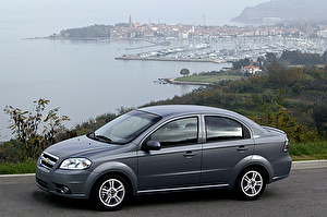 Размер колёс на Chevrolet Aveo 2010 Подбор шин на Chevrolet Aveo 2010