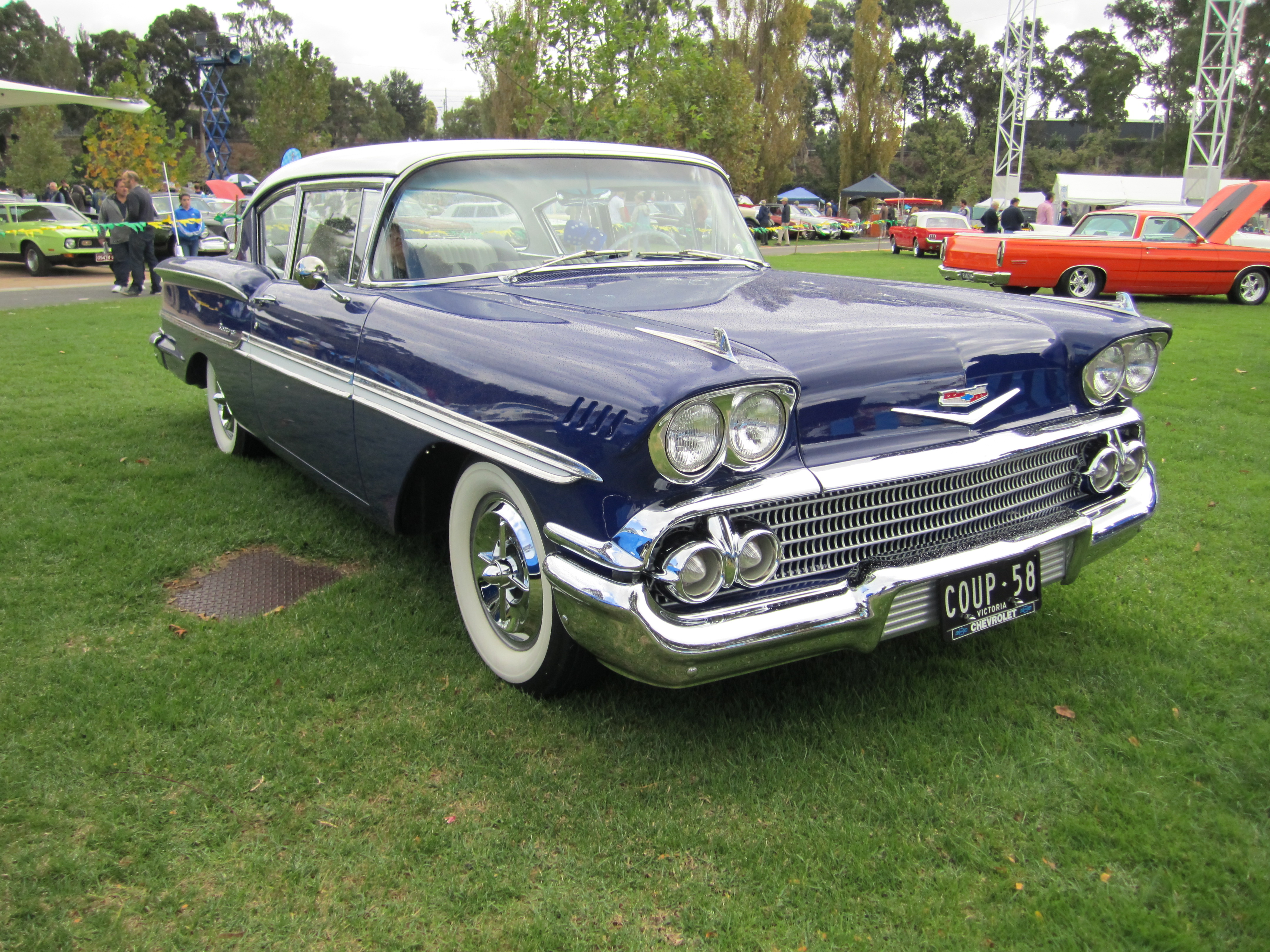 Размер колёс на Chevrolet Biscayne 1958 Подбор шин на Chevrolet Biscayne 1958