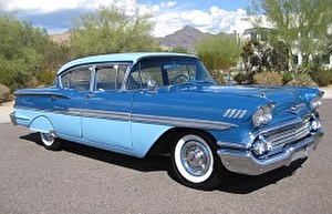 Размер колёс на Chevrolet Biscayne 1960 Подбор шин на Chevrolet Biscayne 1960