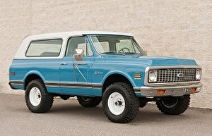 Размер колёс на Chevrolet Blazer 1972 Подбор шин на Chevrolet Blazer 1972