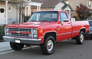 Размер колёс на Chevrolet C20 1985 Подбор шин на Chevrolet C20 1985