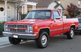 Размер колёс на Chevrolet C20 1986 Подбор шин на Chevrolet C20 1986