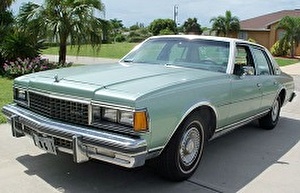 Размер колёс на Chevrolet Caprice 1990 Подбор шин на Chevrolet Caprice 1990