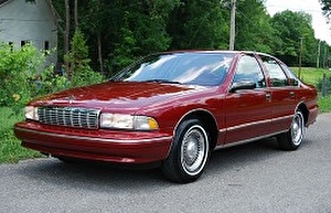 Размер колёс на Chevrolet Caprice 1996 Подбор шин на Chevrolet Caprice 1996