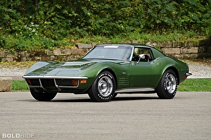 Размер колёс на Chevrolet Corvette 1972 Подбор шин на Chevrolet Corvette 1972