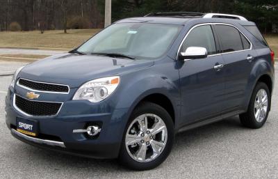 Размер колёс на Chevrolet Equinox 2014 Подбор шин на Chevrolet Equinox 2014