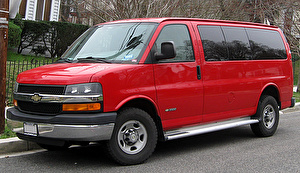 Размер колёс на Chevrolet Express 2012 Подбор шин на Chevrolet Express 2012