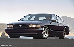 Размер колёс на Chevrolet Impala 1996 Подбор шин на Chevrolet Impala 1996