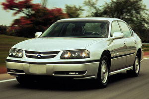 Размер колёс на Chevrolet Impala 2000 Подбор шин на Chevrolet Impala 2000