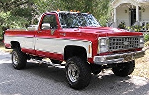 Размер колёс на Chevrolet K10 1983 Подбор шин на Chevrolet K10 1983