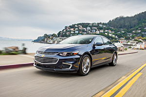 Размер колёс на Chevrolet Malibu 2016 Подбор шин на Chevrolet Malibu 2016