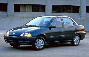 Размер колёс на Chevrolet Metro 2001 Подбор шин на Chevrolet Metro 2001