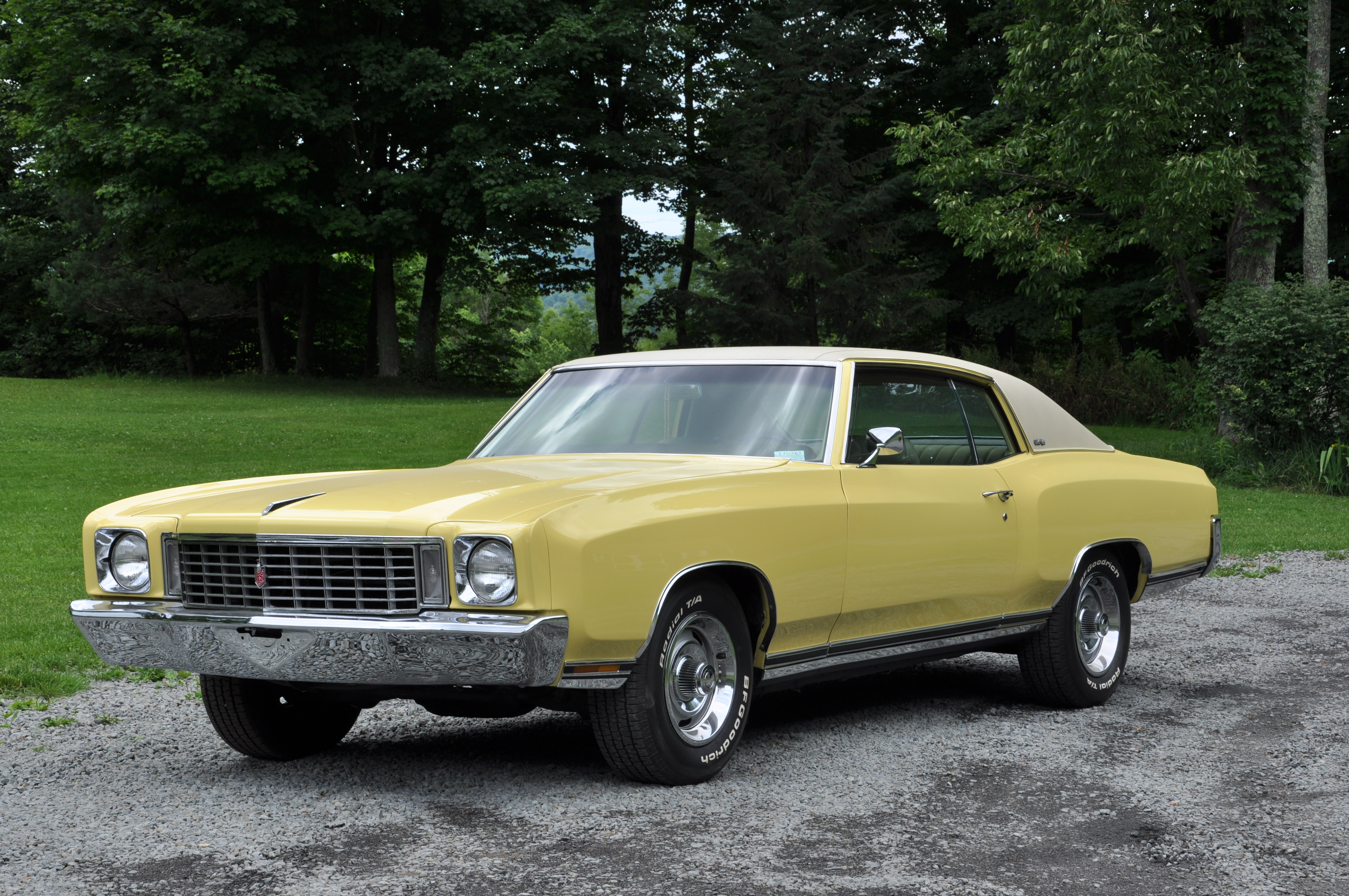 Размер колёс на Chevrolet Monte Carlo 1972 Подбор шин на Chevrolet Monte Carlo 1972