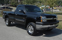 Размер колёс на Chevrolet Silverado 2500 HD 2004 Подбор шин на Chevrolet Silverado 2500 HD 2004