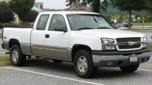 Размер колёс на Chevrolet Silverado 2003 Подбор шин на Chevrolet Silverado 2003