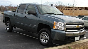 Размер колёс на Chevrolet Silverado 2007 Подбор шин на Chevrolet Silverado 2007