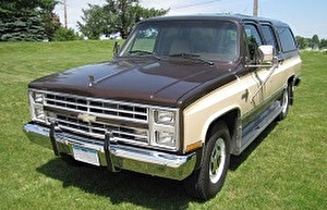 Размер колёс на Chevrolet Suburban R20 1988 Подбор шин на Chevrolet Suburban R20 1988