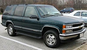 Размер колёс на Chevrolet Tahoe 2001 Подбор шин на Chevrolet Tahoe 2001