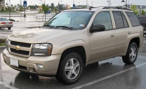 Размер колёс на Chevrolet TrailBlazer 2008 Подбор шин на Chevrolet TrailBlazer 2008