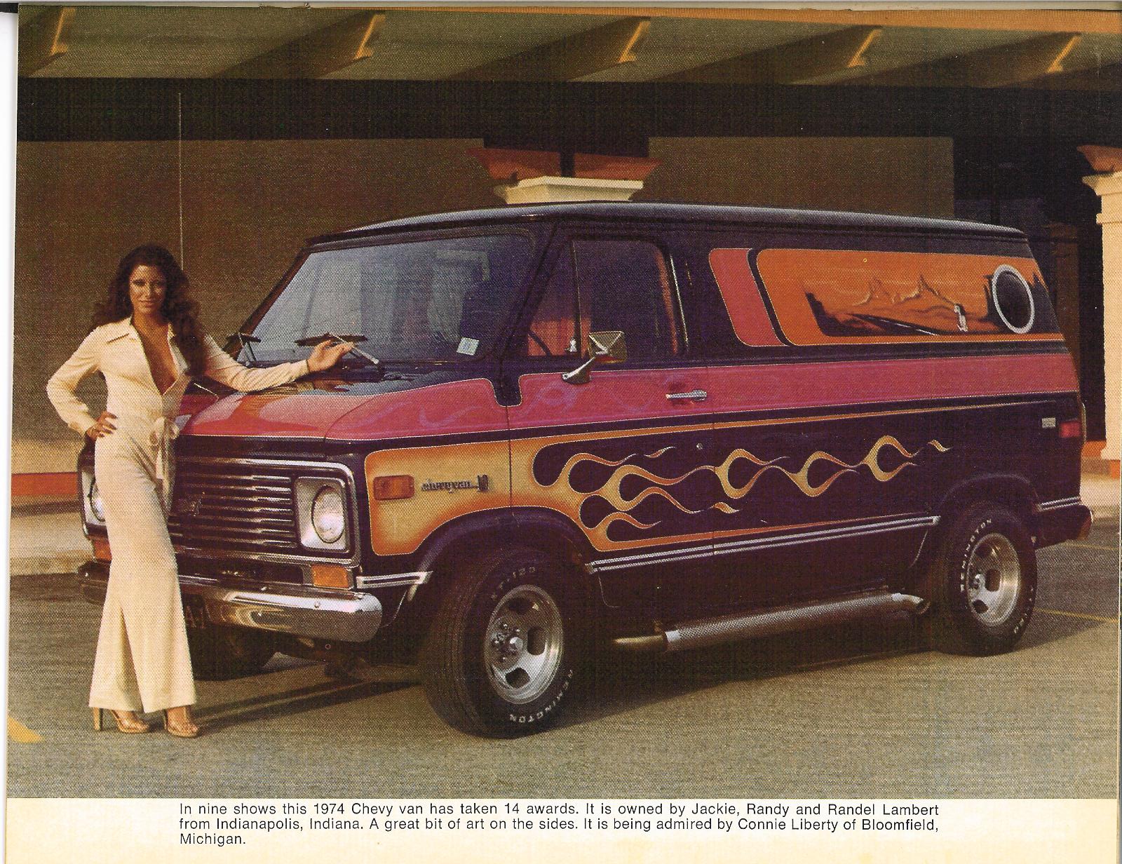 Размер колёс на Chevrolet Van S 1974 Подбор шин на Chevrolet Van S 1974