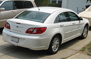 Подбор шин на Chrysler Sebring 2014