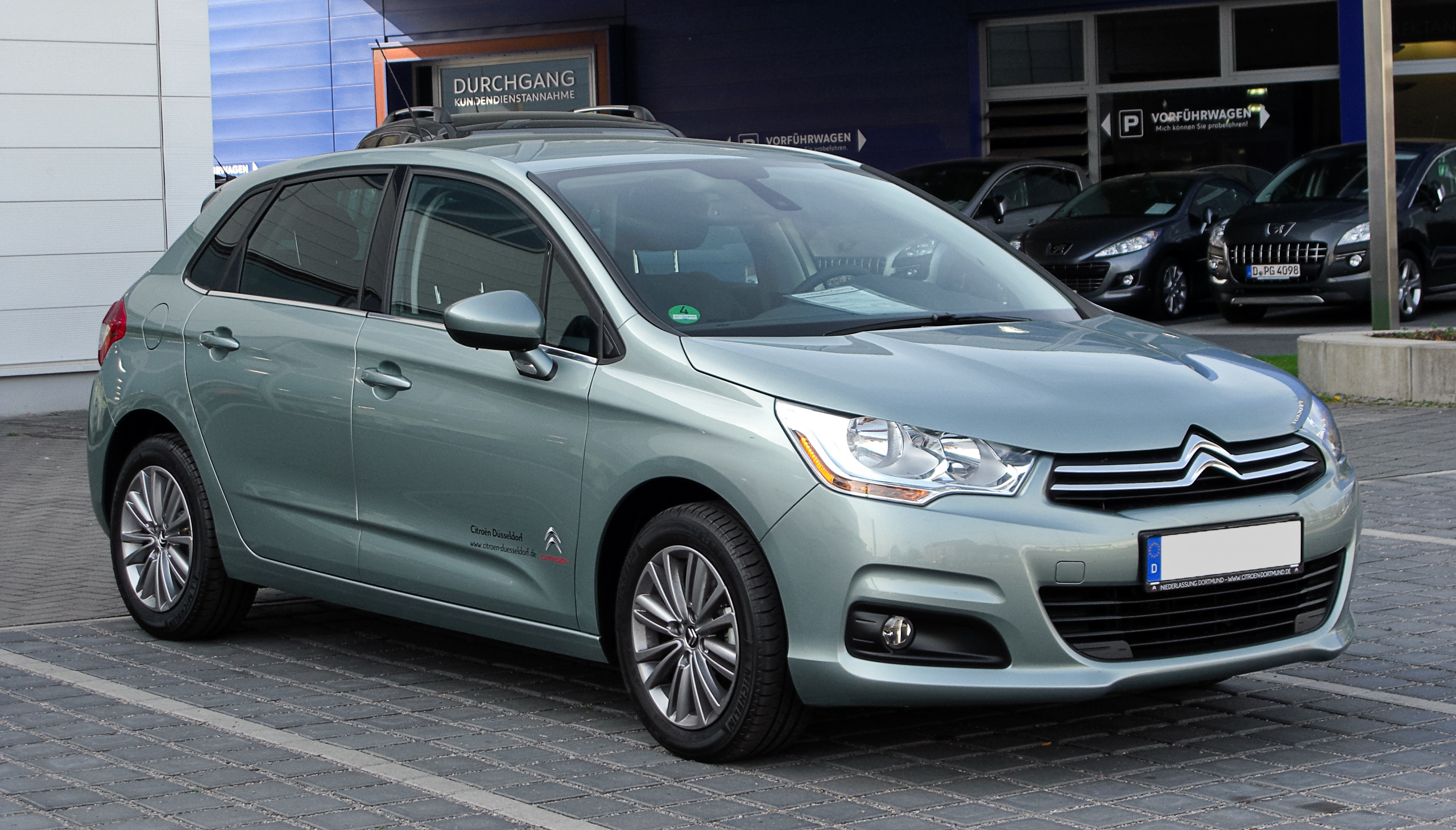 Размер колёс на Citroen C4 2014 Подбор шин на Citroen C4 2014