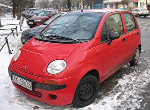 Размер колёс на Daewoo Matiz 2011 Подбор шин на Daewoo Matiz 2011