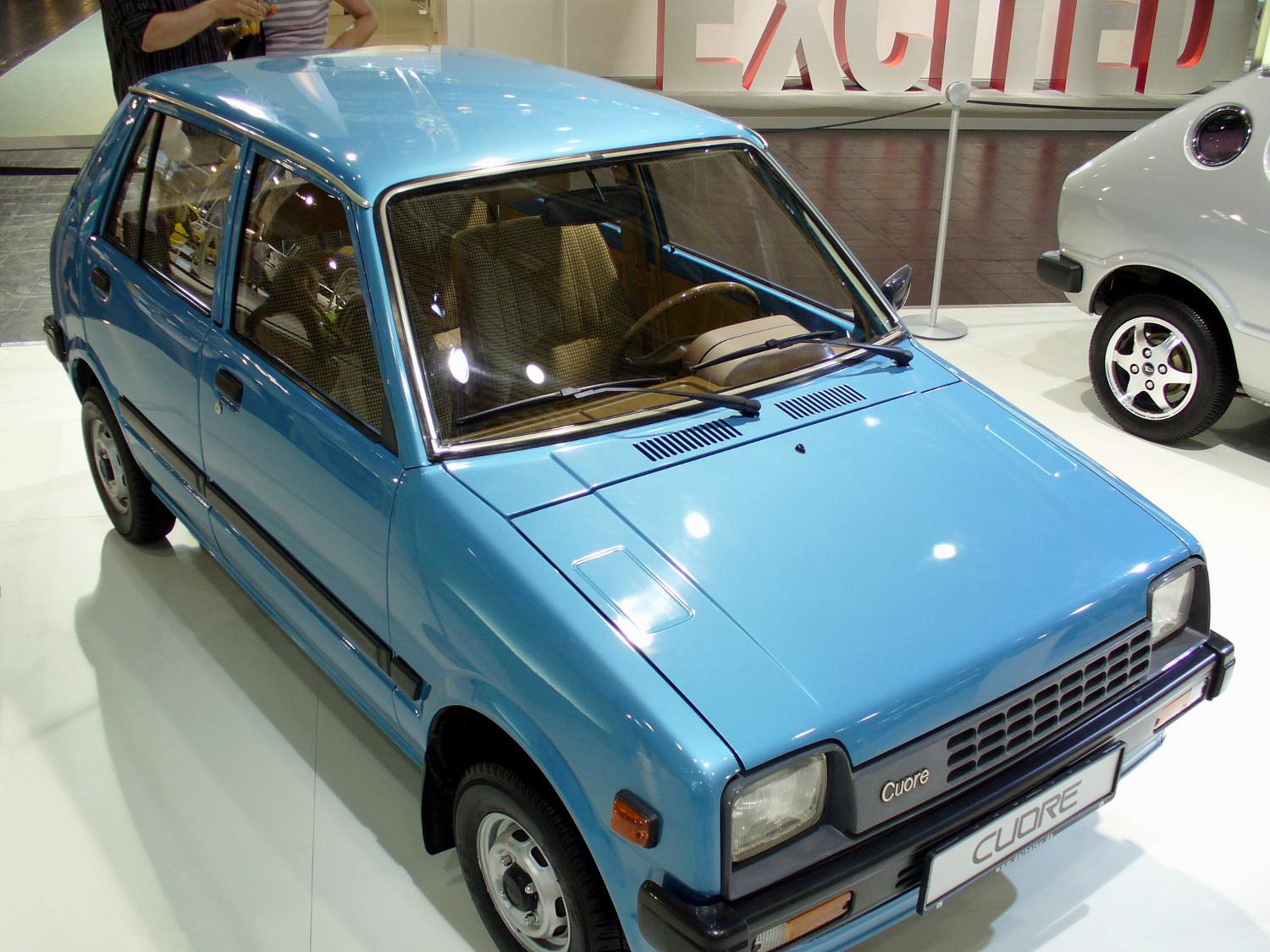 Размер колёс на Daihatsu Cuore 1984 Подбор шин на Daihatsu Cuore 1984