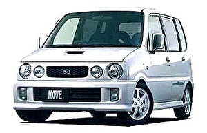 Размер колёс на Daihatsu Move Custom 1998 Подбор шин на Daihatsu Move Custom 1998
