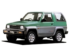 Размер колёс на Daihatsu Rocky 1993 Подбор шин на Daihatsu Rocky 1993