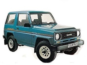 Размер колёс на Daihatsu Rugger 1991 Подбор шин на Daihatsu Rugger 1991