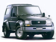 Размер колёс на Daihatsu Rugger 1995 Подбор шин на Daihatsu Rugger 1995