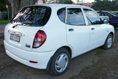 Размер колёс на Daihatsu Sirion 2002 Подбор шин на Daihatsu Sirion 2002