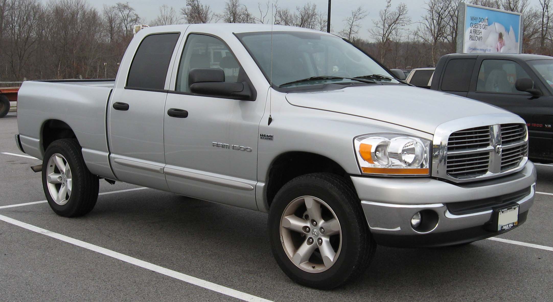 Размер колёс на Dodge Ram 1500 2006 Подбор шин на Dodge Ram 1500 2006