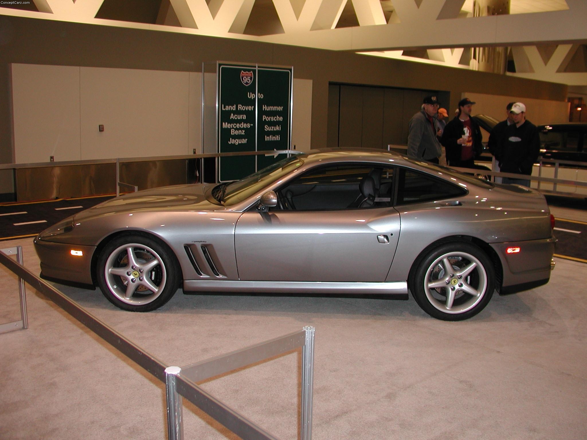Размер колёс на Ferrari 456 M GTA 2001 Подбор шин на Ferrari 456 M GTA 2001