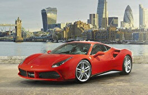 Размер колёс на Ferrari 488 GTB 2017 Подбор шин на Ferrari 488 GTB 2017